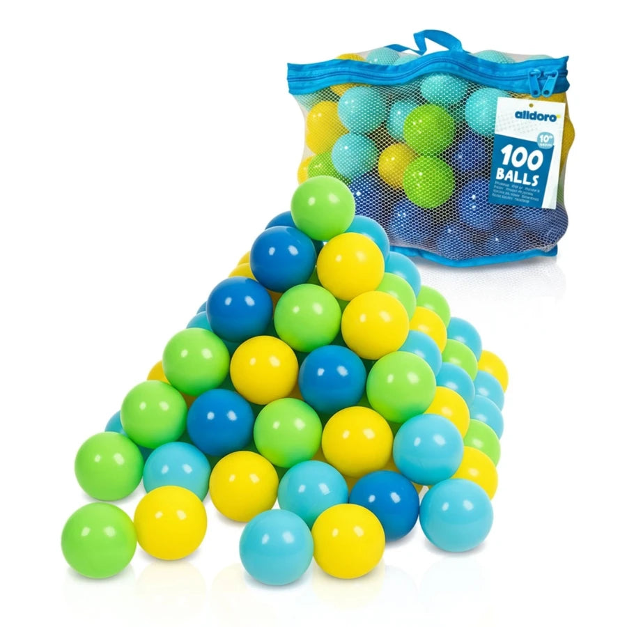 Set od 100 šarenih loptica